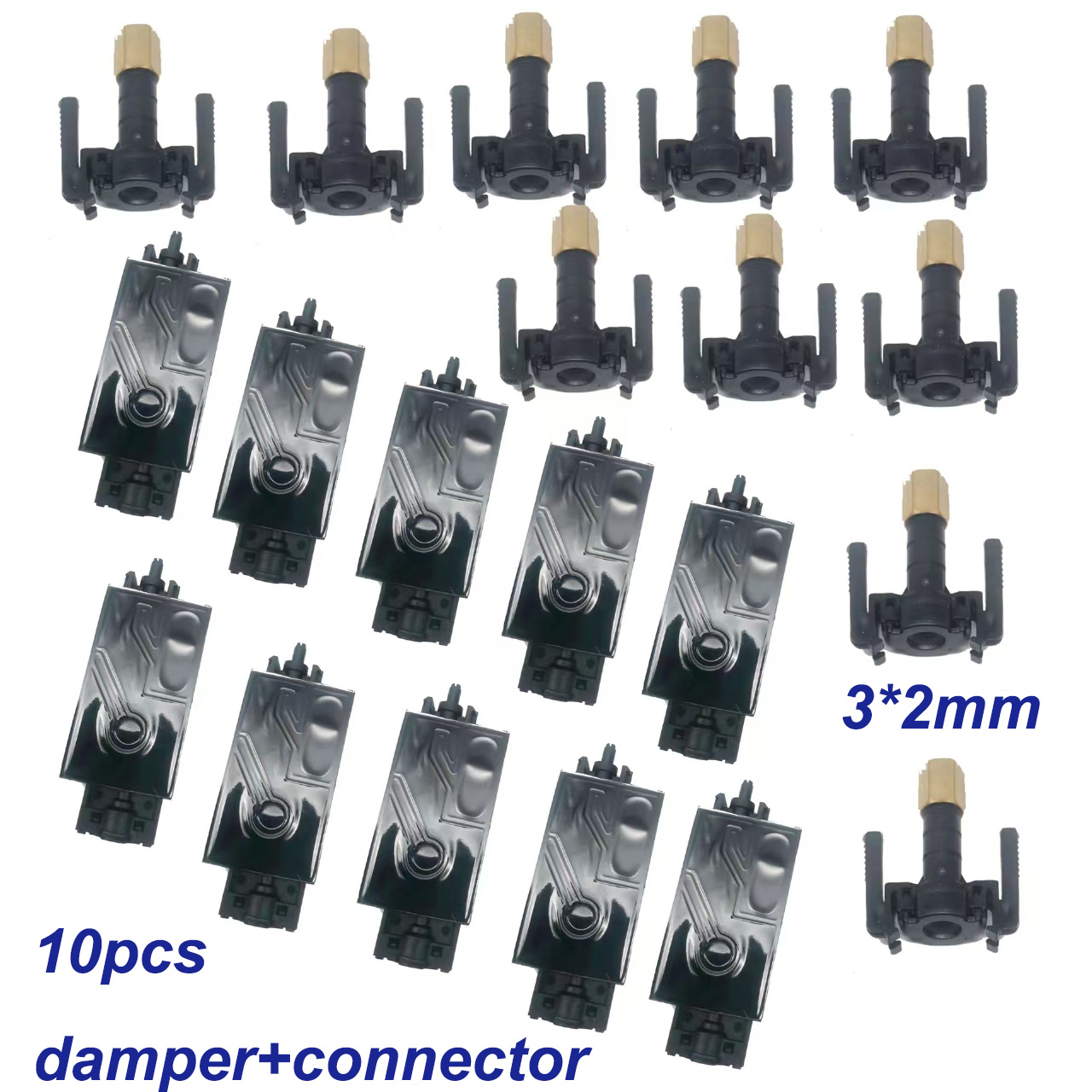 Eco Solvent Ink Cartridge - 10PCS DX5 UV ink damper for
