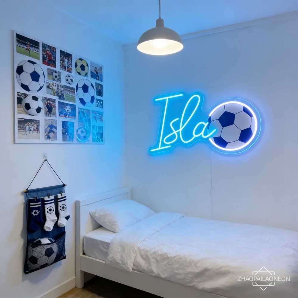 Commercial Wall Printing - Custom Neon Sign Name Led Light