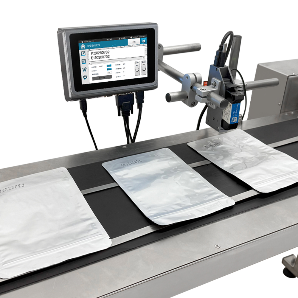 Commercial Printing Industry - Barcode Date Logo Printing Coding Industrial