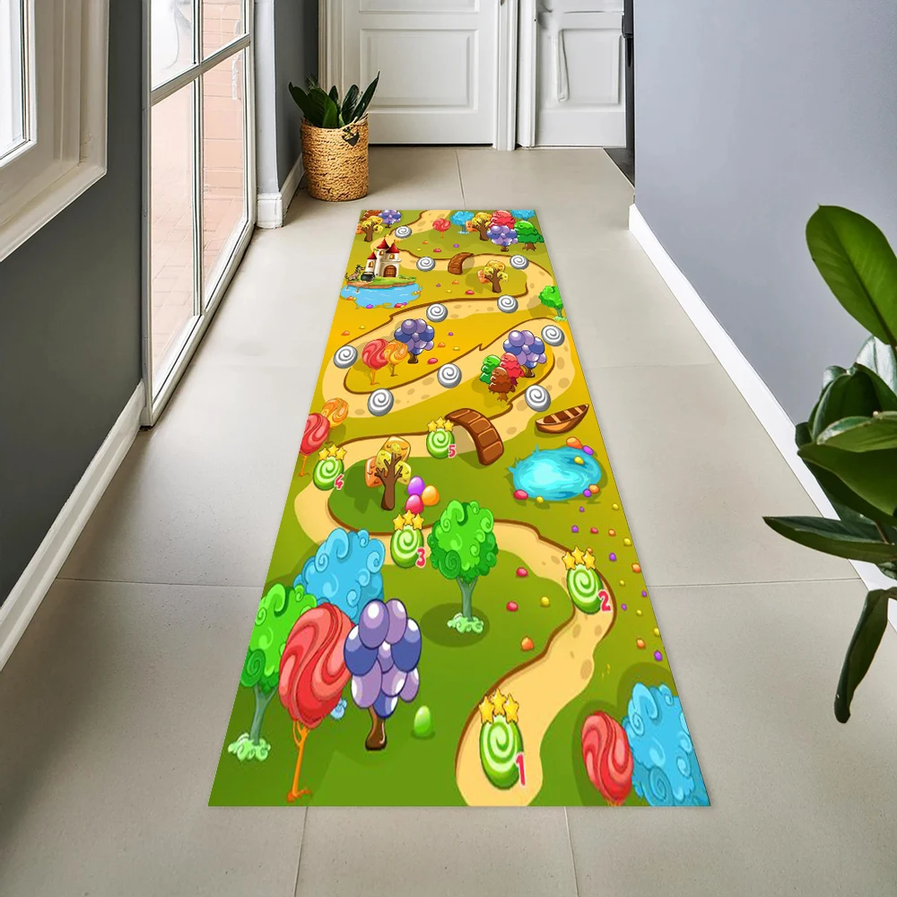 Commercial Road Printing - Cartoon Game Clearance Printed Carpet Road