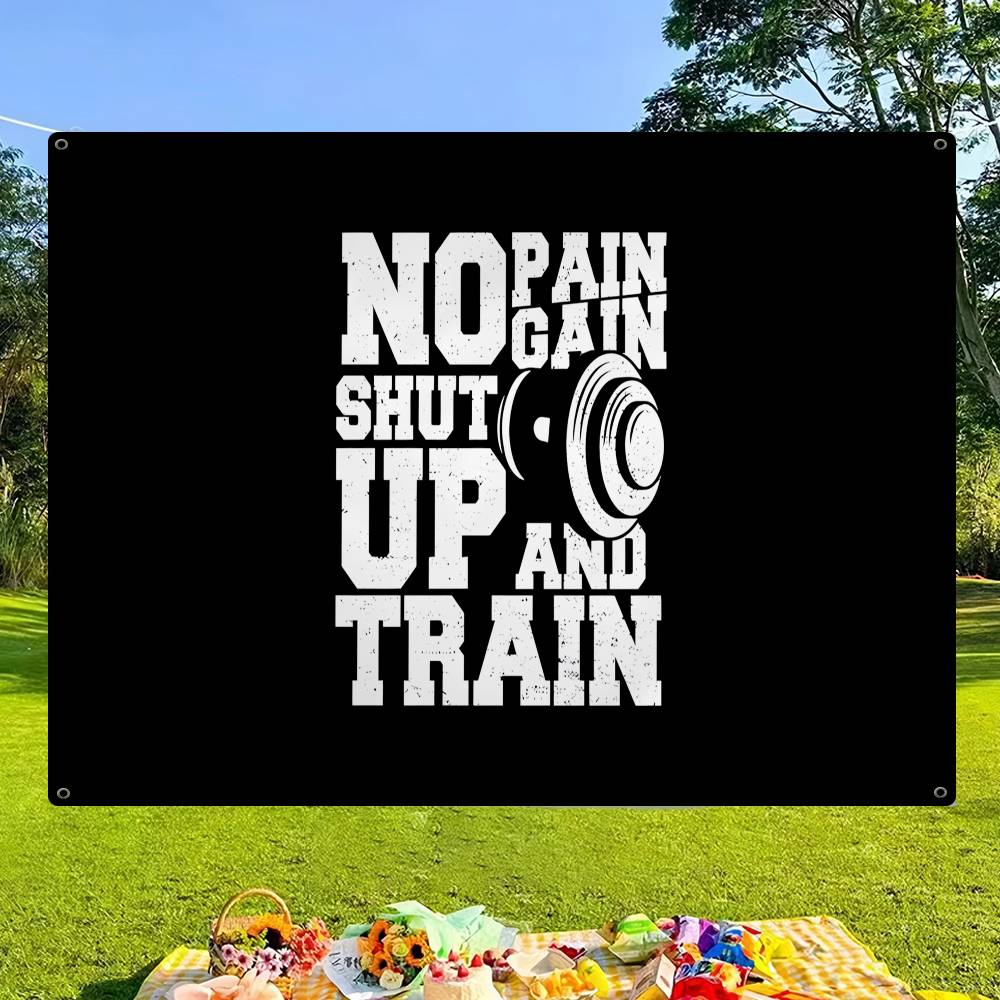 Commercial Printing Companies Usa - No Pain No Gain GYM Advanced