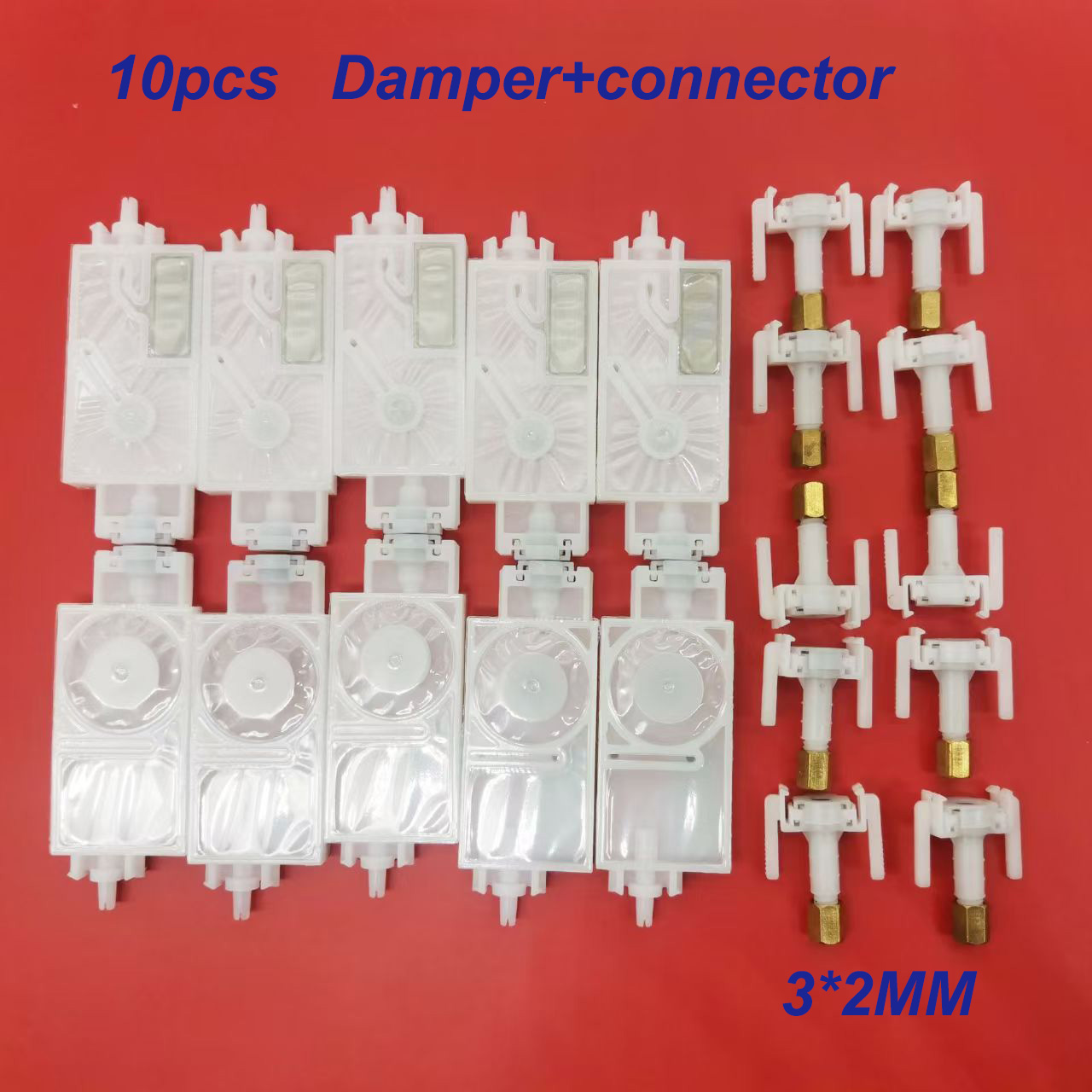 10PCS DX5 UV ink damper for Mi - Eco Solvent Ink Cartridge recension och pris