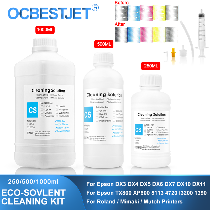 Eco-Solvent Ink Cleaning Solut - Eco Solvent Ink Cartridge recension och pris