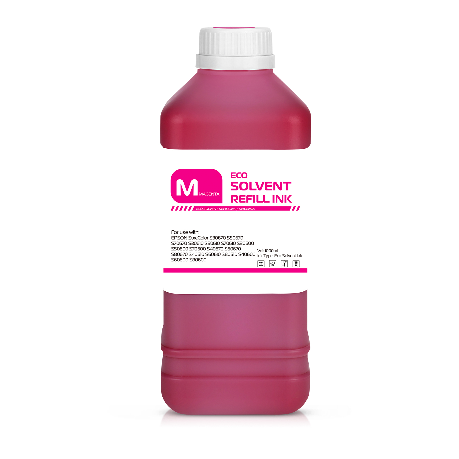 1000ml Eco-solvent Ink for Eps - Eco Solvent Ink Cartridge recension och pris