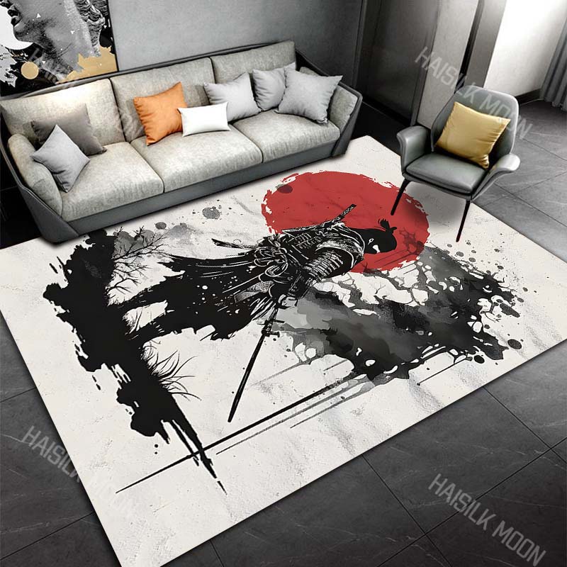 Samurai and red sun ink painti - Commercial Printing Ink recension och pris