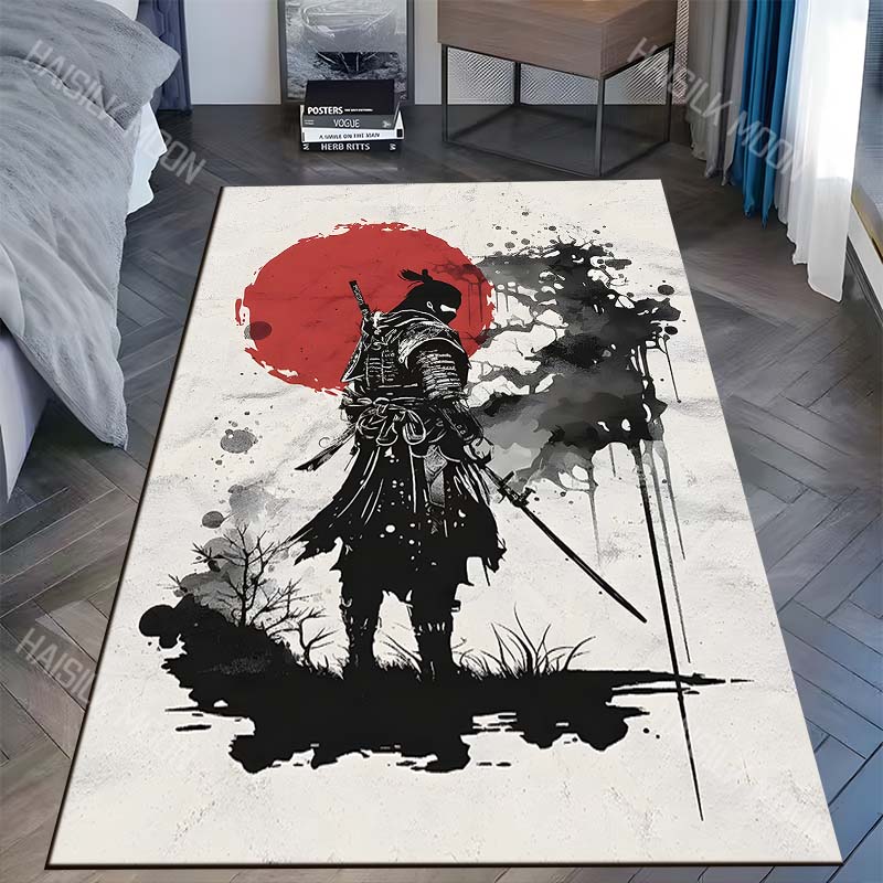 Samurai and red sun ink painti - Commercial Printing Ink recension och pris