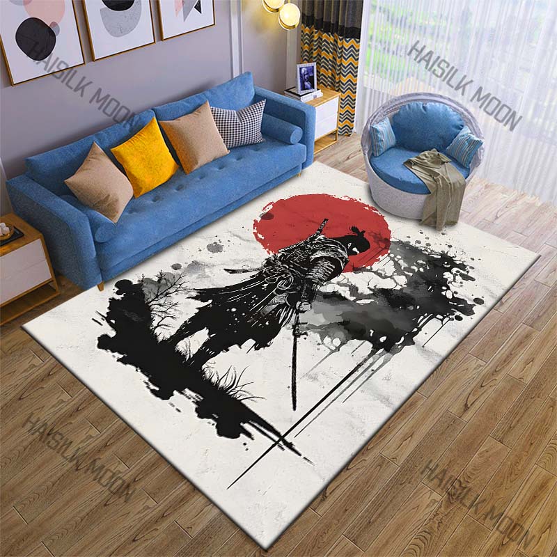 Samurai and red sun ink painti - Commercial Printing Ink recension och pris