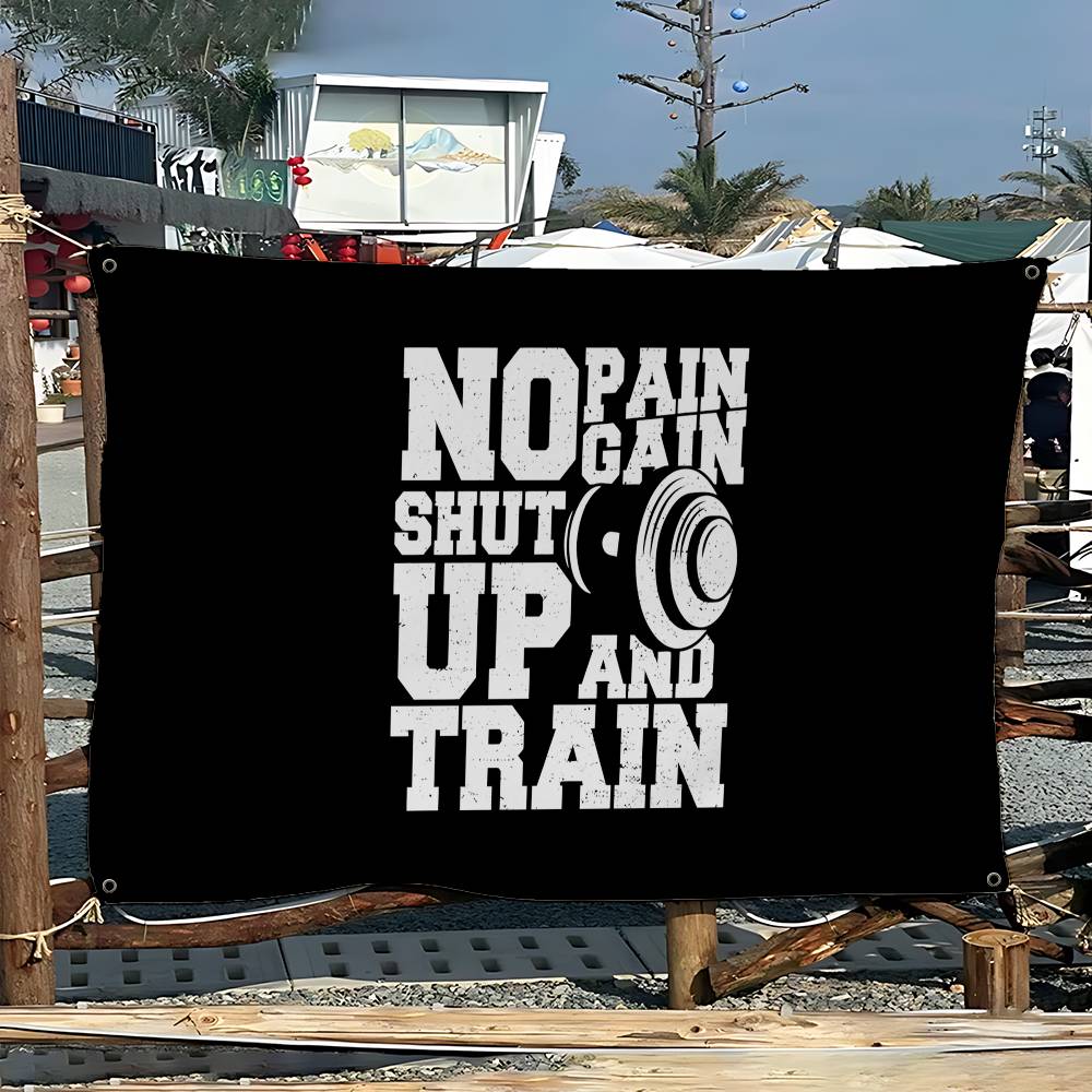 No Pain No Gain GYM Advanced P - Commercial Printing Companies Usa recension och pris