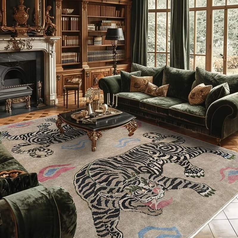 Bohemian Living Room Carpet La - Commercial Printing Online recension och pris