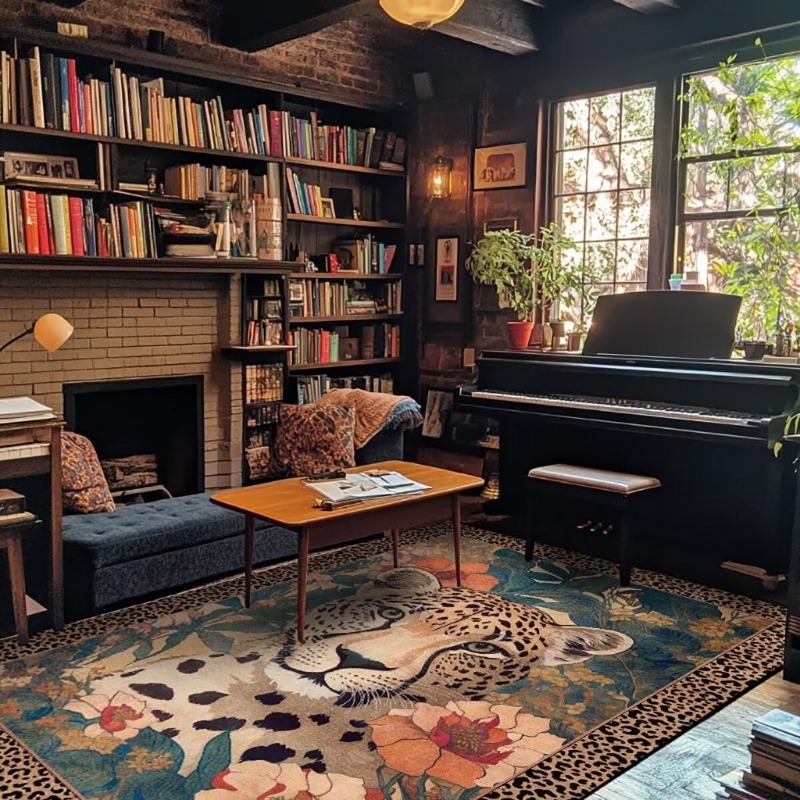 Bohemian Living Room Carpet La - Commercial Printing Online recension och pris