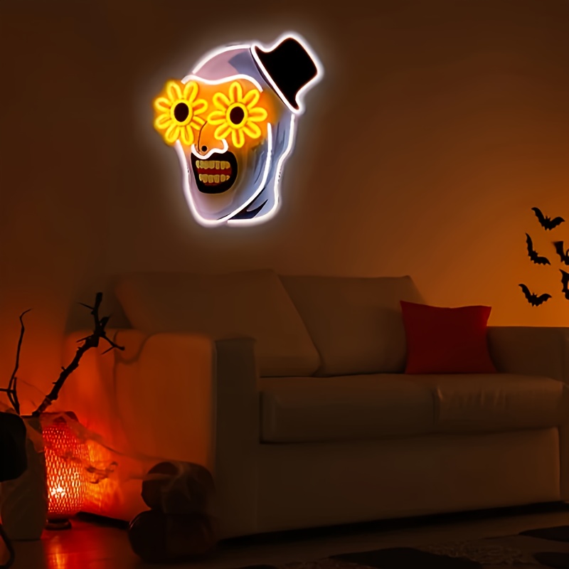 Terrifier UV Printed Neon Sign - Commercial Wall Printing recension och pris