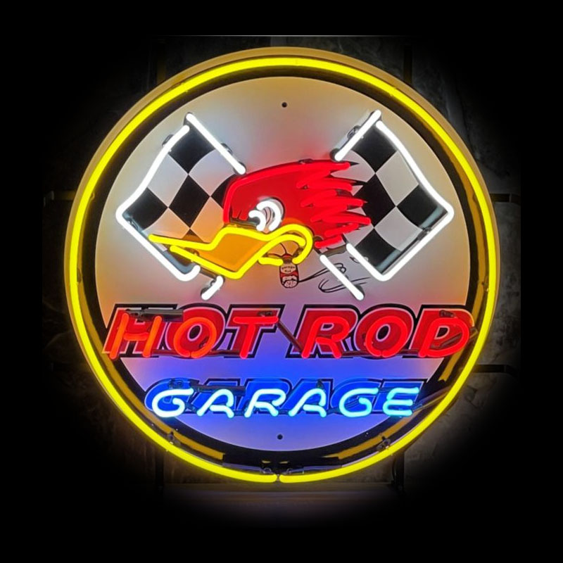 Neon Sign for Hot Garage Neon  - Commercial Printing Ink recension och pris