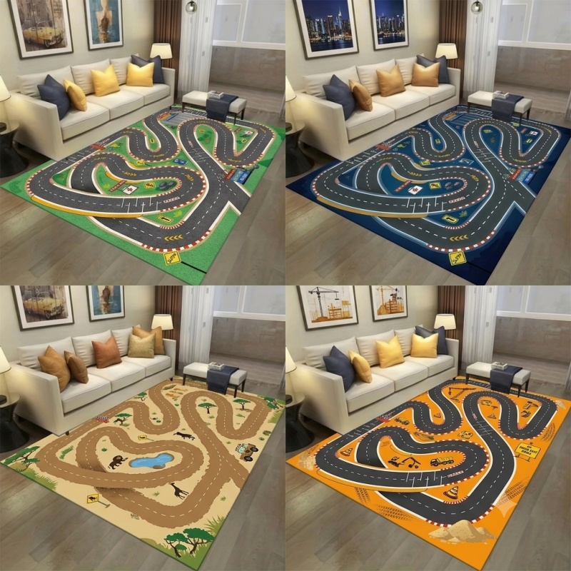 Newest Kids Race Track Road Ga - Commercial Road Printing recension och pris