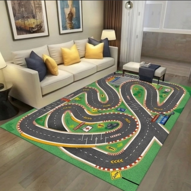 Newest Kids Race Track Road Ga - Commercial Road Printing recension och pris