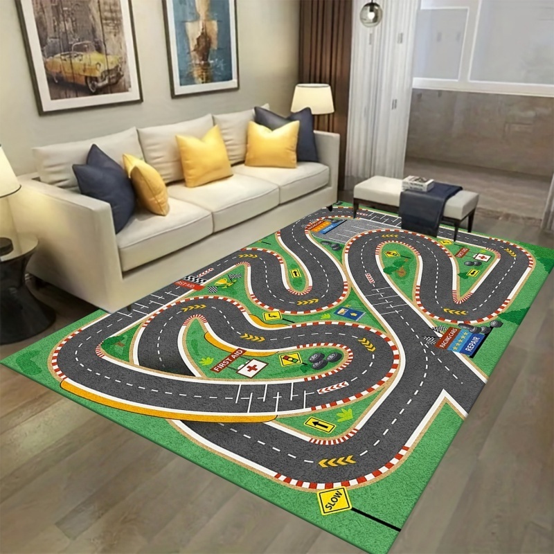 Newest Kids Race Track Road Ga - Commercial Road Printing recension och pris