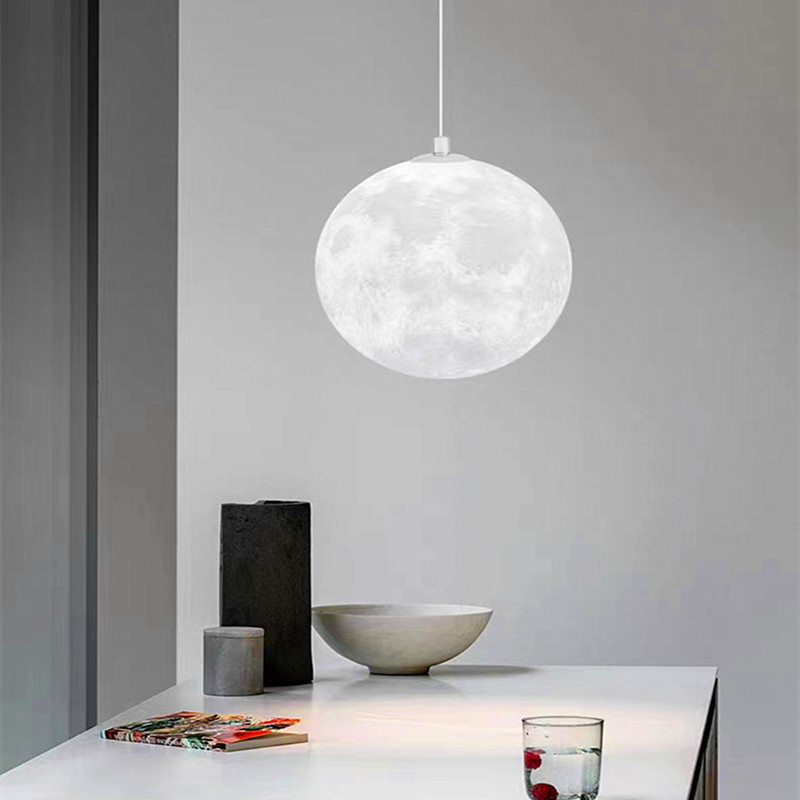3D Printing Moon Chandelier Si - Commercial Road Printing recension och pris
