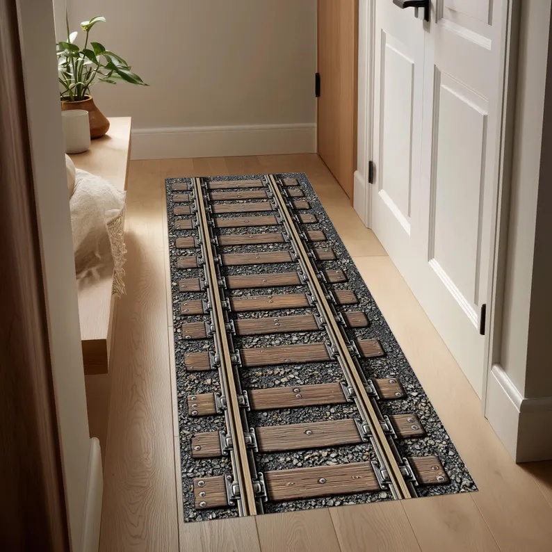 Racing Track Runner Rug City R - Commercial Road Printing recension och pris