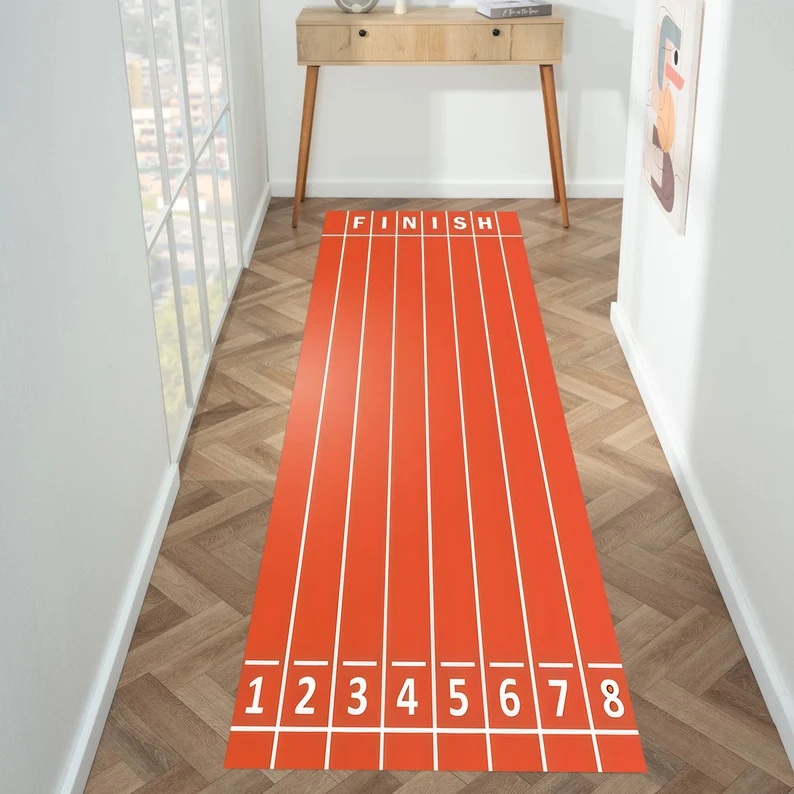 Racing Track Runner Rug City R - Commercial Road Printing recension och pris