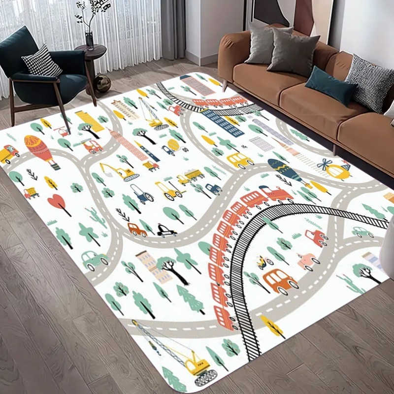 City Road Construction Car Pla - Commercial Road Printing recension och pris